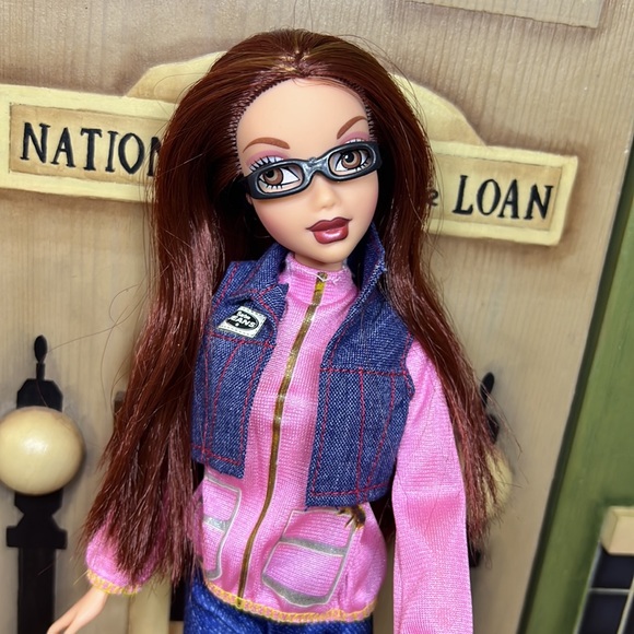 Vintage 1999 My Scene Barbie Doll Chelsea Auburn Hair Brown Eyes 12 " - Picture 5 of 17